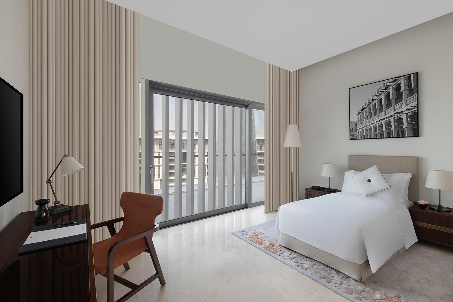Banyan Tree Doha At La Cigale Mushaireb Δωμάτιο φωτογραφία A bedroom