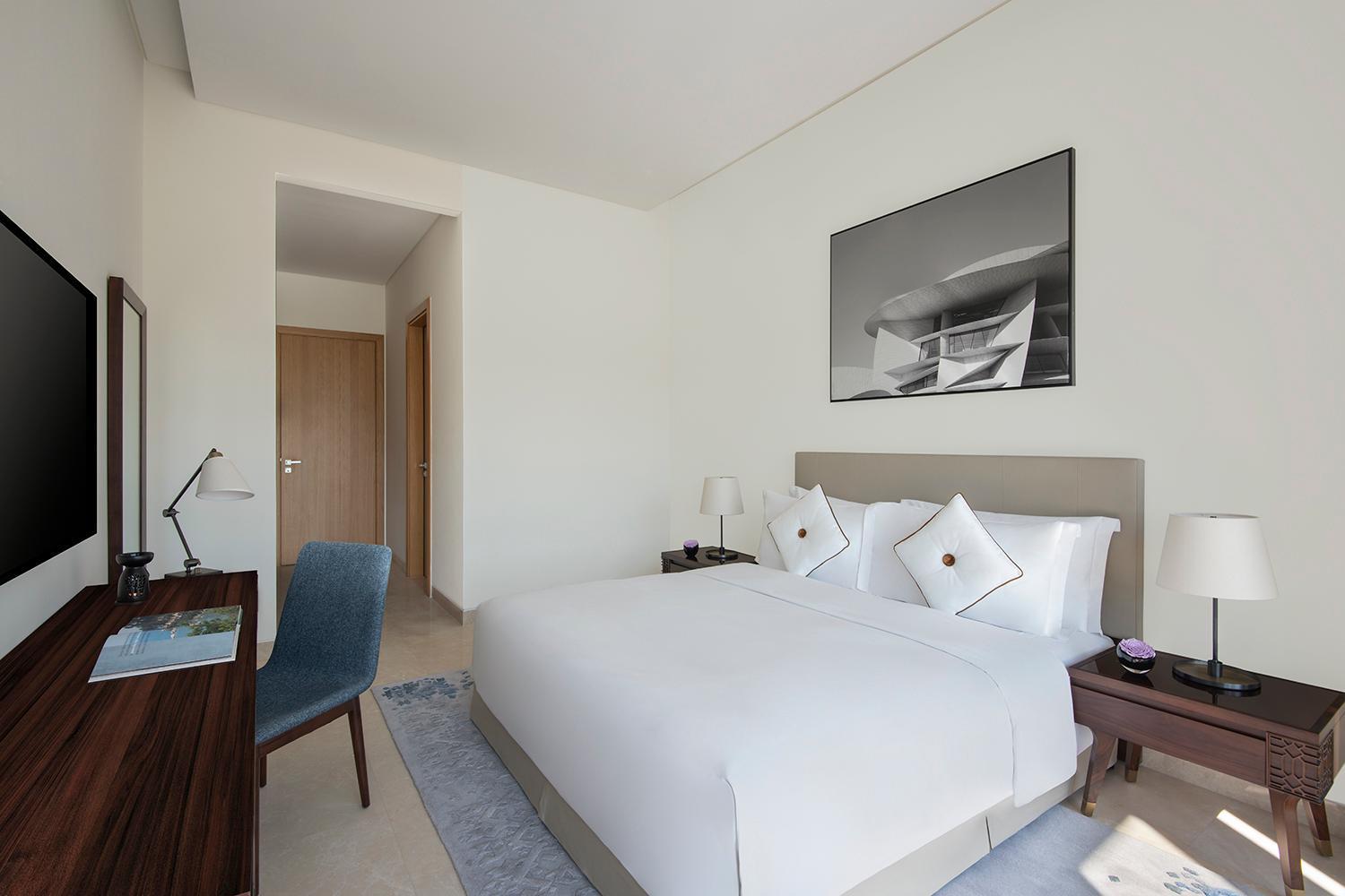 Banyan Tree Doha At La Cigale Mushaireb Δωμάτιο φωτογραφία A bedroom at the hotel