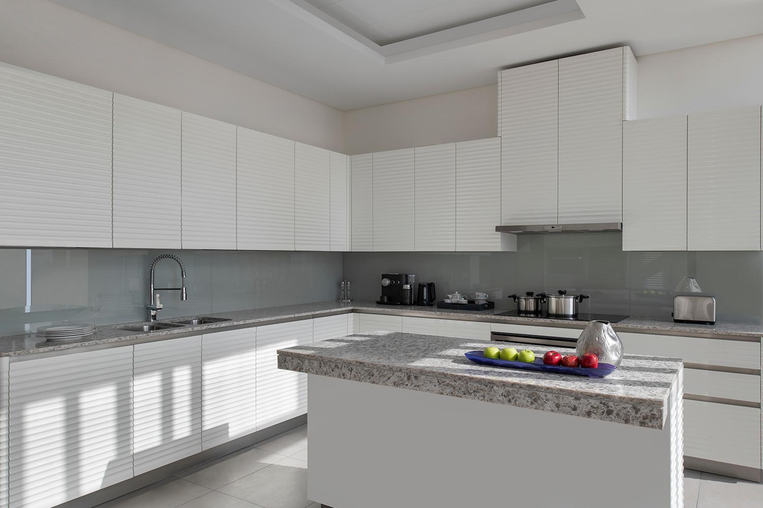 Banyan Tree Doha At La Cigale Mushaireb Δωμάτιο φωτογραφία A modern kitchen