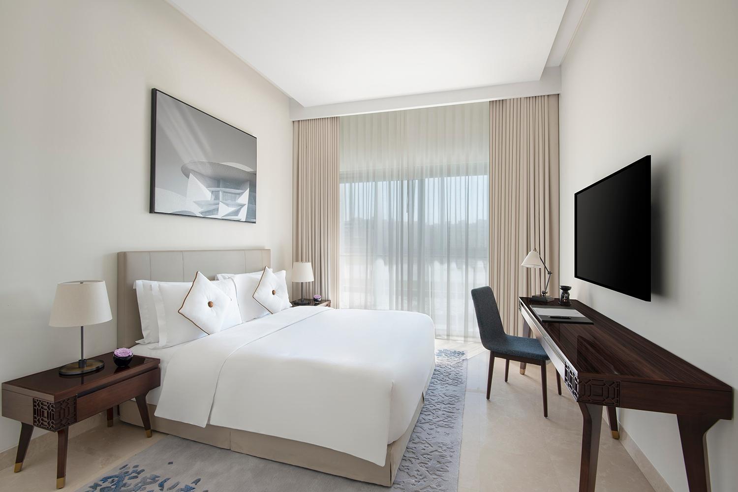 Banyan Tree Doha At La Cigale Mushaireb Δωμάτιο φωτογραφία A bedroom at the hotel